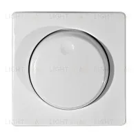 Светорегулятор универсальный Simon 82 (выключатель/переключатель), от 40 до 500 Вт 230В (белый) 75319-39+82054-30 75319-39 + 82054-30