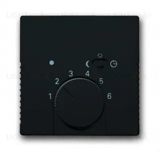 Терморегулятор для теплого пола ABB Dynasty c датчиком пола (антрацит) 2CKA001032A0498+2CKA001710A3630 2CKA001032A0498 + 2CKA001710A3630