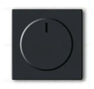 Светорегулятор поворотный 60-600 Вт/ВА ABB Dynasty (антрацит) 2CKA006515A0840+2CKA006599A2950 2CKA006515A0840 + 2CKA006599A2950