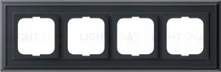 Рамка ABB Dynasty четырехместная (антрацит) 2CKA001754A4608 2CKA001754A4608