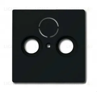 Розетка ТВ + радио оконечная ABB Dynasty (антрацит) 2CKA000230A0380+2CKA001724A4252 2CKA000230A0380 + 2CKA001724A4252