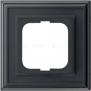 Рамка ABB Dynasty одноместная (антрацит) 2CKA001754A4605 2CKA001754A4605