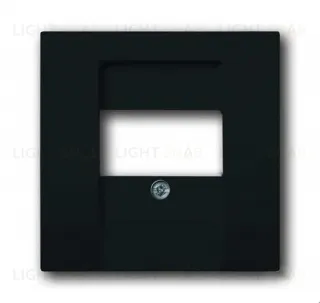 Акустическая розетка двойная ABB Dynasty (антрацит) 2CKA000230A0464+2CKA001710A3613 2CKA000230A0464 + 2CKA001710A3613