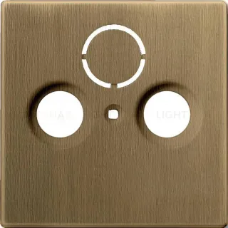 Розетка ТВ + радио проходная ABB Dynasty (античная латунь) 2CKA000230A0268+2CKA001724A4362 2CKA000230A0268 + 2CKA001724A4362
