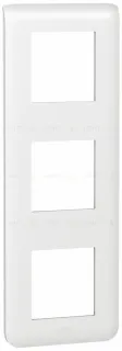 Рамка вертикальная Legrand Mosaic на 3 поста, белая 78823+80251+80251+80251 78823 + 80251