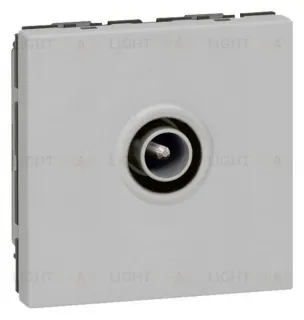 Розетка TV Legrand Mosaic, алюминий 78782 78782