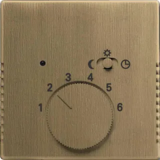 Терморегулятор ABB Dynasty c датчиком пола (античная латунь) 2CKA001032A0498+2CKA001710A4088 2CKA001032A0498 + 2CKA001710A4088