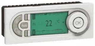 Термостат Legrand Mosaic электронный, программируемый 5 модулей, белый 76721 76721