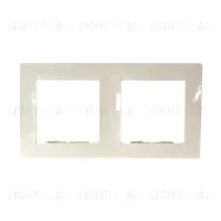 Рамка на 2 поста Simon 15, слоновая кость 1500620-031 1500620-031