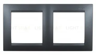 Рамка двойная Simon 15, графит 1500620-038 1500620-038