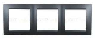 Рамка тройная Simon 15, графит 1500630-038 1500630-038