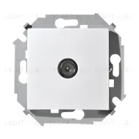 Розетка TV Simon 15 (белая) 1591475-030 1591475-030