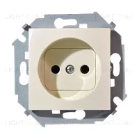 Розетка с заземлением Simon 15 16А/250В (слоновая кость) 1591432-031 1591432-031