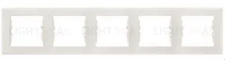 Рамка пятиместная горизонтальная Schneider Sedna (бежевый) SDN5800947 SDN5800947