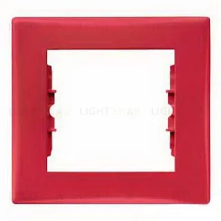 Рамка одноместная Schneider Sedna (красный) SDN5800141 SDN5800141