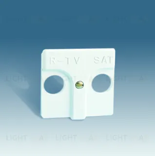 Розетка TV/R/SAT проходная Simon 27 (белый) 75467-69+27097-34 75467-69 + 27097-34