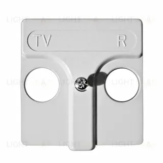 Розетка TV/R проходная Simon 27 (белый) 75487-39+27053-34 75487-39 + 27053-34