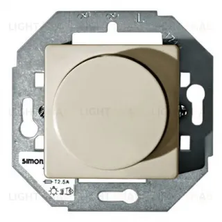 Светорегулятор поворотный Simon 27 от 40 до 300 Вт (слоновая кость) 75311-39+27054-32 75311-39 + 27054-32