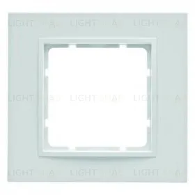 Рамка одинарная Berker B.7 полярная белизна матовый 10116919 10116919