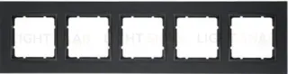 Рамка пятерная Berker B.7 пластик антрацит 10156626 10156626