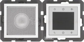 Радио Berker Touch c динамиком, белый глянцевый 28808989 28808989