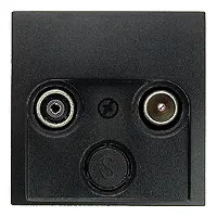 Телевизионная розетка оконечная Berker TV-FM S2900+12031606 S2900 + 12031606