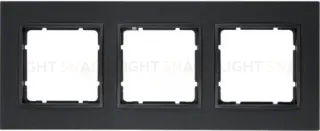 Рамка тройная Berker B.7 пластик антрацит 10136626 10136626