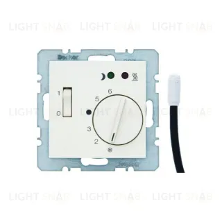 Терморегулятор Berker с выносным датчиком, для электрического теплого пола, 10A/230B 16728989+FRe 525 22 16728989 + FRe 525 22