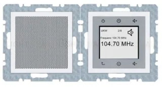 Радио Berker Touch c динамиком, белый матовый 28809909 28809909