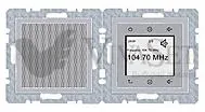 Радио Berker Touch c динамиком, алюминий 28801404 28801404