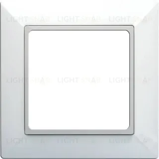 Рамка одинарная Jung Eco Profi, белая EP481WW EP481WW