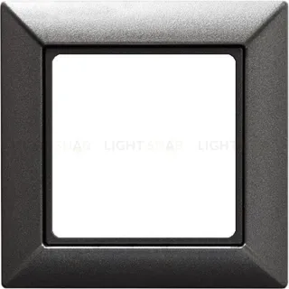 Рамка одинарная Jung Eco Profi антрацит EP481AN EP481AN