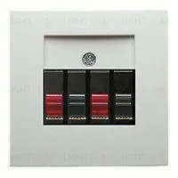 Акустическая розетка двойная Berker 110910+10331909 110910 + 10331909