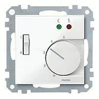 Терморегулятор Merten с выносным датчиком, для электрического теплого пола, 10A/230B FRe 525 22+MTN534919 FRe 525 22 + MTN534919