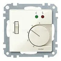 Терморегулятор Merten с выносным датчиком, для электрического теплого пола, 10A/230B FRe 525 22+MTN534944 FRe 525 22 + MTN534944