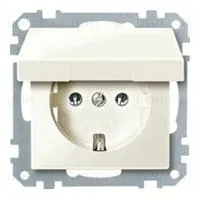 Розетка с заземлением с откидной крышкой Merten 16А/250В MTN2311-0344 MTN2311-0344