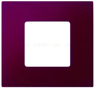 Рамка-декор 1 постовая Simon 27 Play артик баклажан 2700617-085 2700617-085