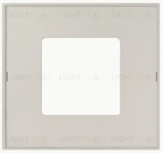 Рамка-декор 1 постовая Simon 27 Play серый прозрачный 2700617-112 2700617-112