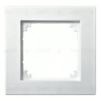 Рамка одинарная Merten M-Plan белый глянцевый MTN515119 MTN515119