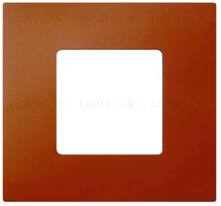 Рамка-декор 1 постовая Simon 27 Play артик Апельсин 2700617-082 2700617-082