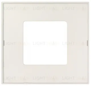 Рамка-декор 1 постовая Simon 27 Play прозрачная 2700617-108 2700617-108