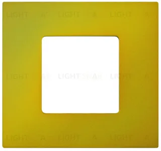 Рамка-декор 1 постовая Simon 27 Play артик жёлтый 2700617-081 2700617-081