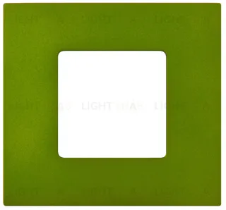 Рамка-декор 1 постовая Simon 27 Play артик зеленый 2700617-084 2700617-084