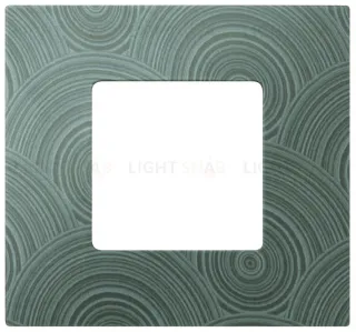 Рамка-декор 1 постовая Simon 27 Play серое солнце 2700617-805 2700617-805