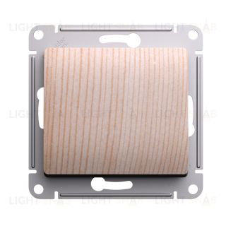 Выключатель одноклавишный Schneider Electric Glossa сосна GSL001511 GSL001511