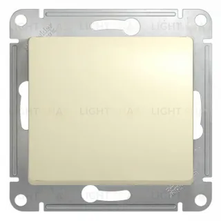 Выключатель одноклавишный перекрестный Schneider Electric Glossa (вкл/выкл из 3-х мест) бежевый GSL000271 GSL000271