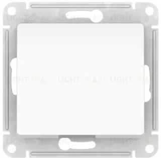 Кнопочный выключатель Schneider Electric Glossa быстрозажим. клем., белый GSL000115S GSL000115S