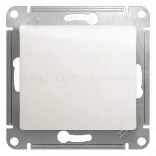 Переключатель одноклавишный Schneider Electric Glossa (вкл/выкл из 2-мест) перламутр GSL000661 GSL000661