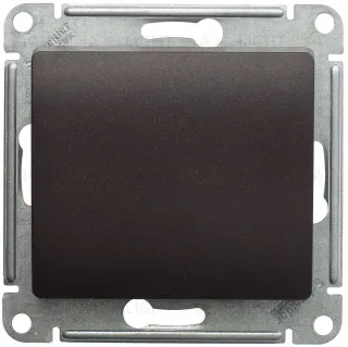 Кнопочный выключатель Schneider Electric Glossa шоколад GSL000815 GSL000815