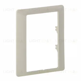 Рамка одинарная для двойных розеток Legrand Valena Life, слоновая кость 754231 754231
